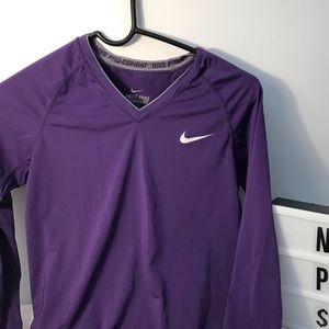 NIKE dry fit long sleeve shirt